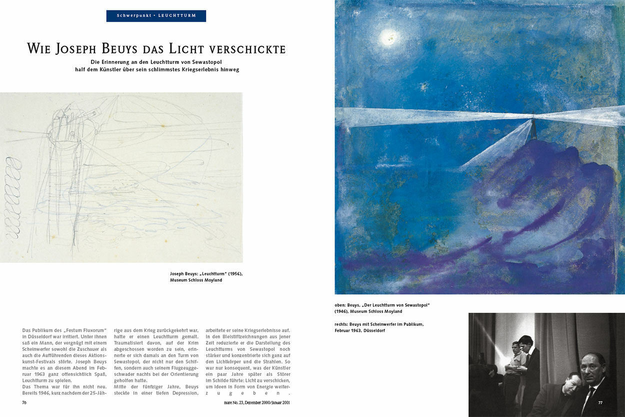 Wie Joseph Beuys das Licht verschickte