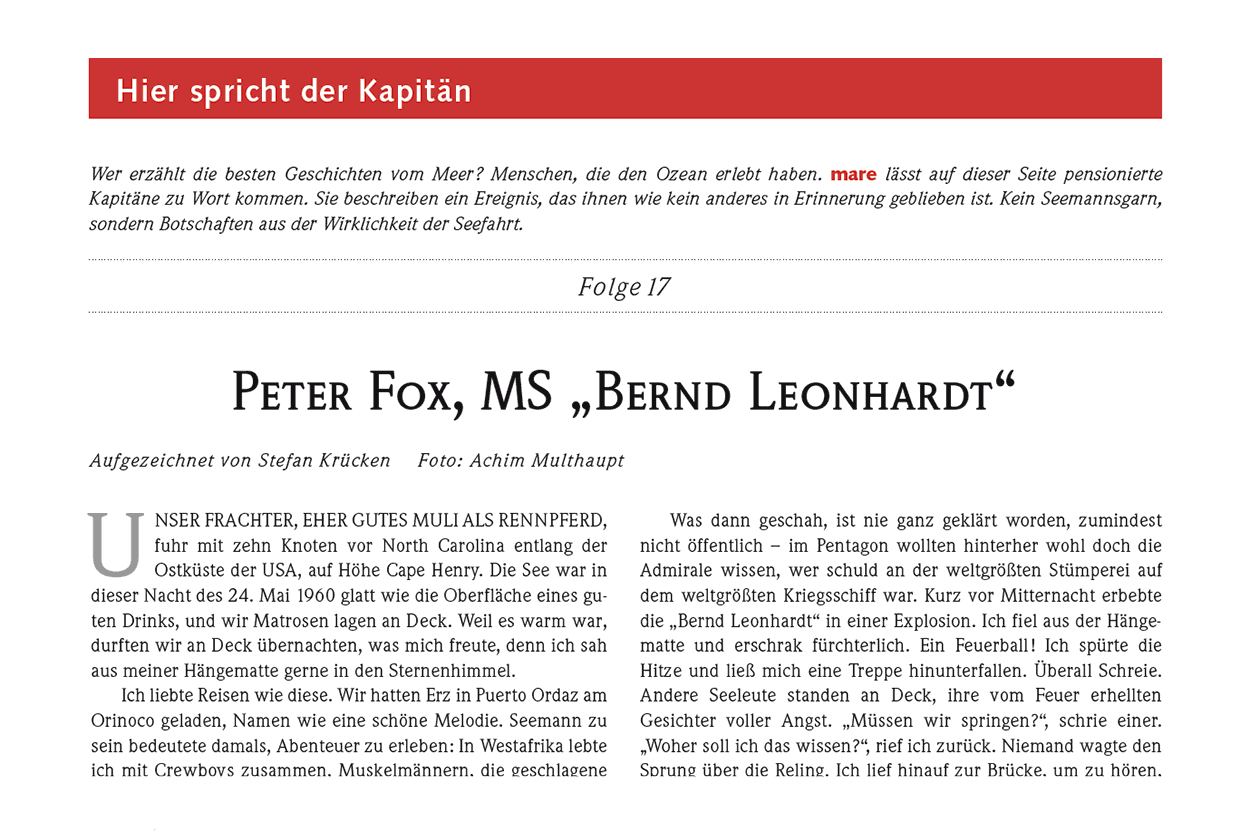 Peter Fox, MS „Bernd Leonhardt“