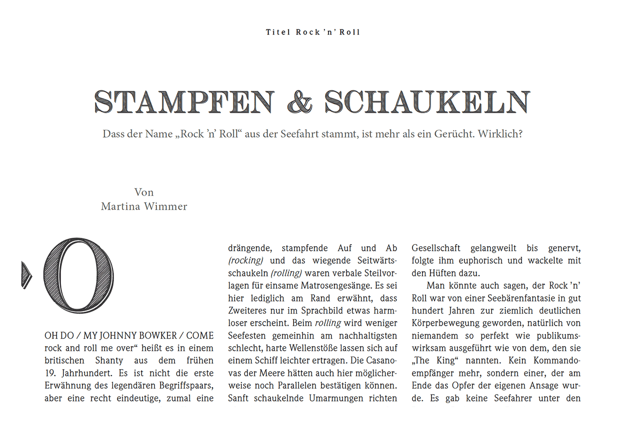 Stampfen & Schaukeln