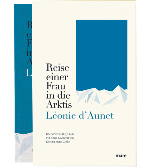 Reise einer Frau in die Arktis