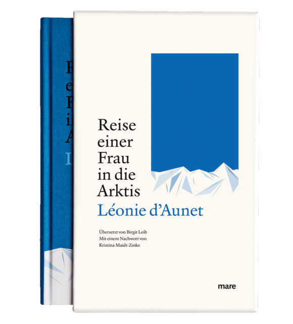 Reise einer Frau in die Arktis