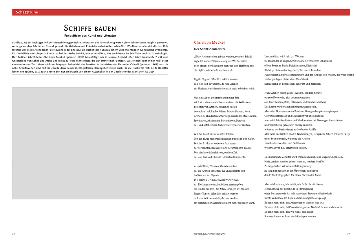 Schiffe bauen