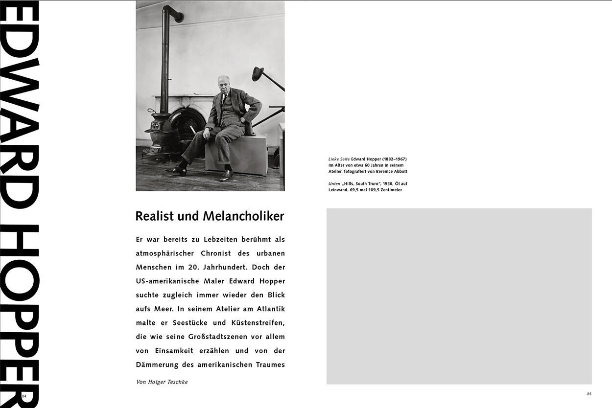 Edward Hopper – Realist und Melancholiker