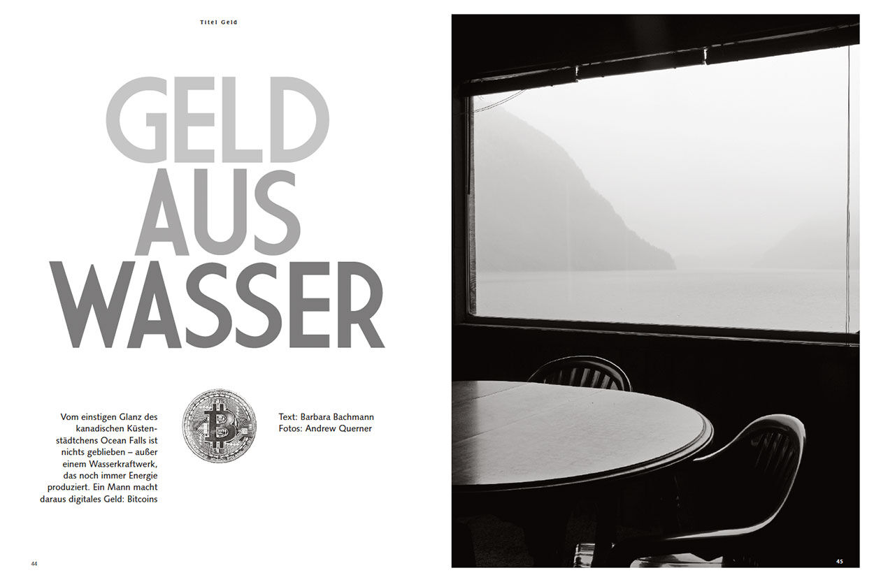 Geld aus Wasser