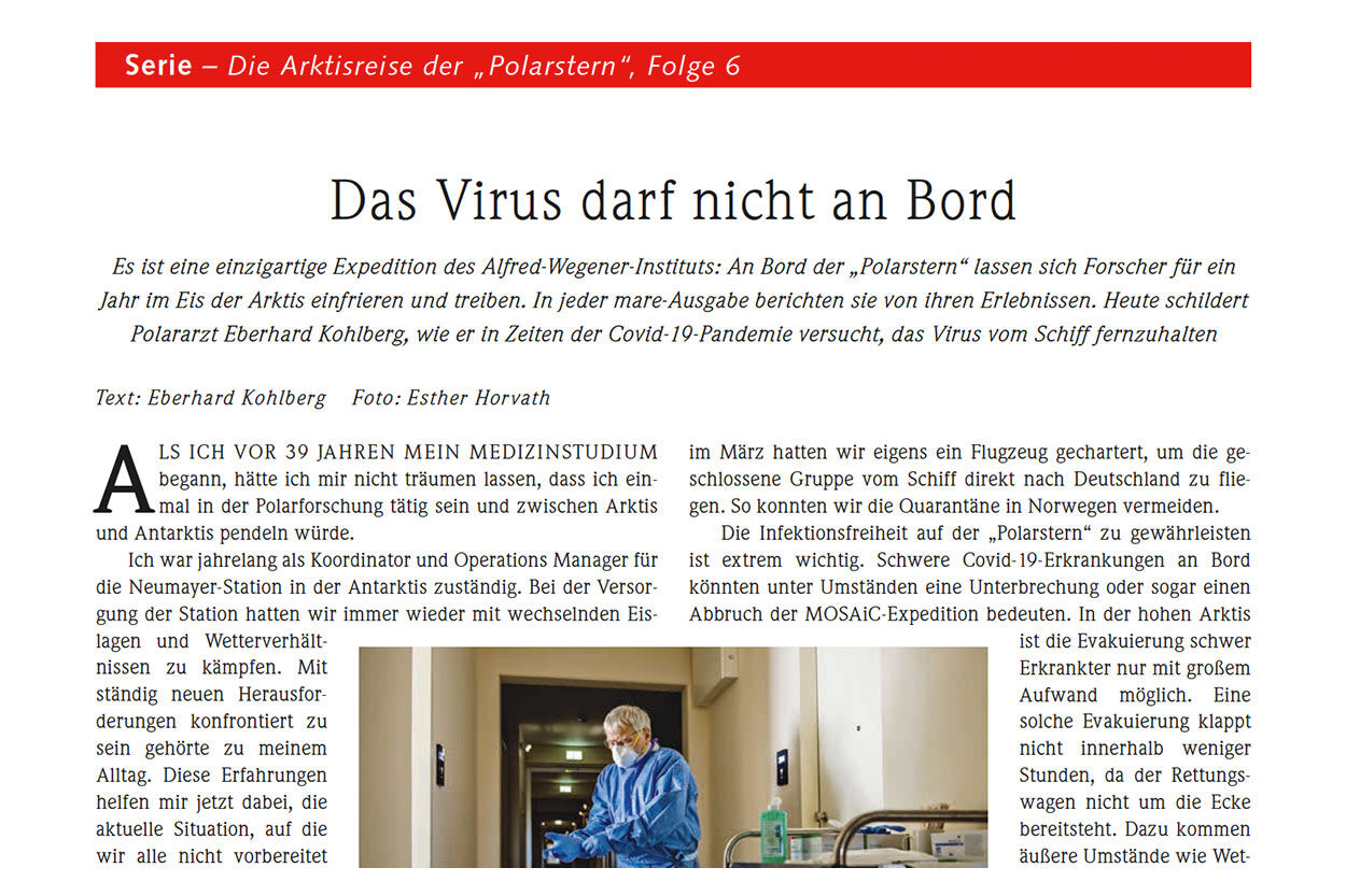 Folge 6: Das Virus darf nicht an Bord