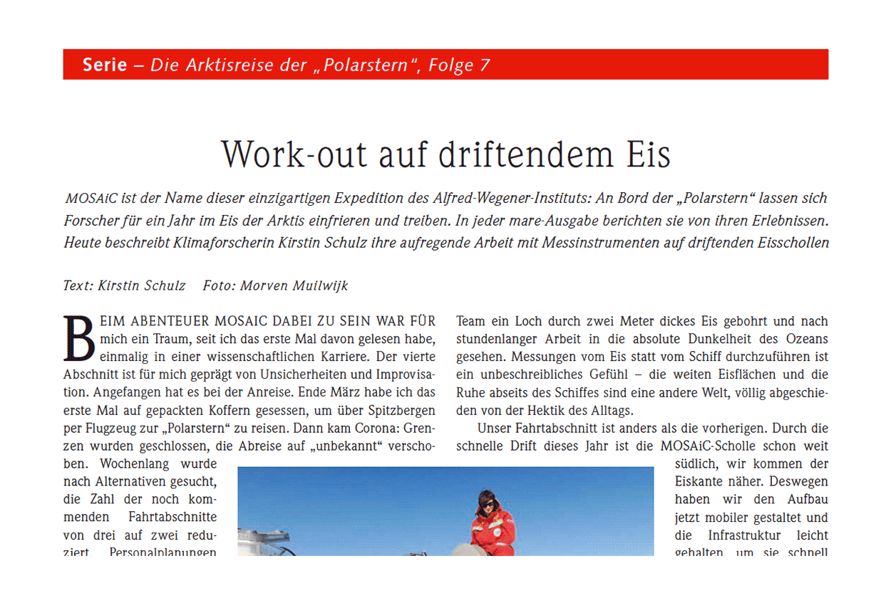 Folge 7: Work-out auf driftendem Eis