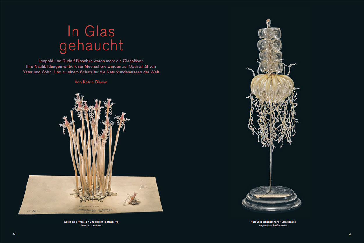 In Glas gehaucht
