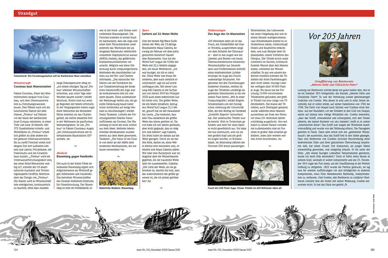 Neuigkeiten aus der Welt der Meere
