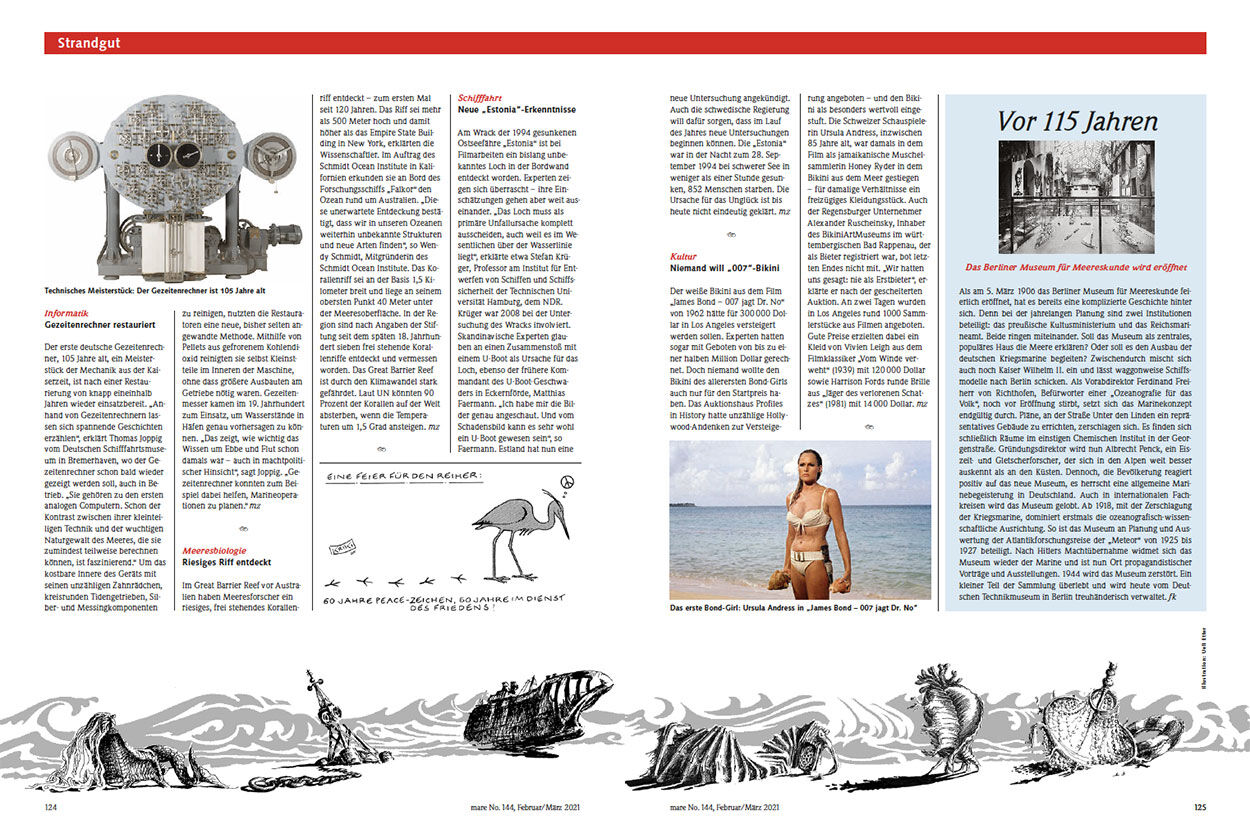 Neuigkeiten aus der Welt der Meere