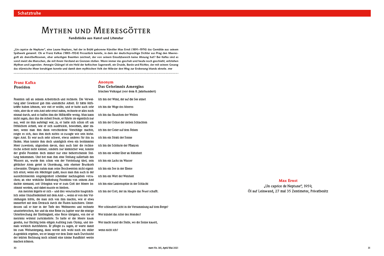 Mythen und Meeresgötter