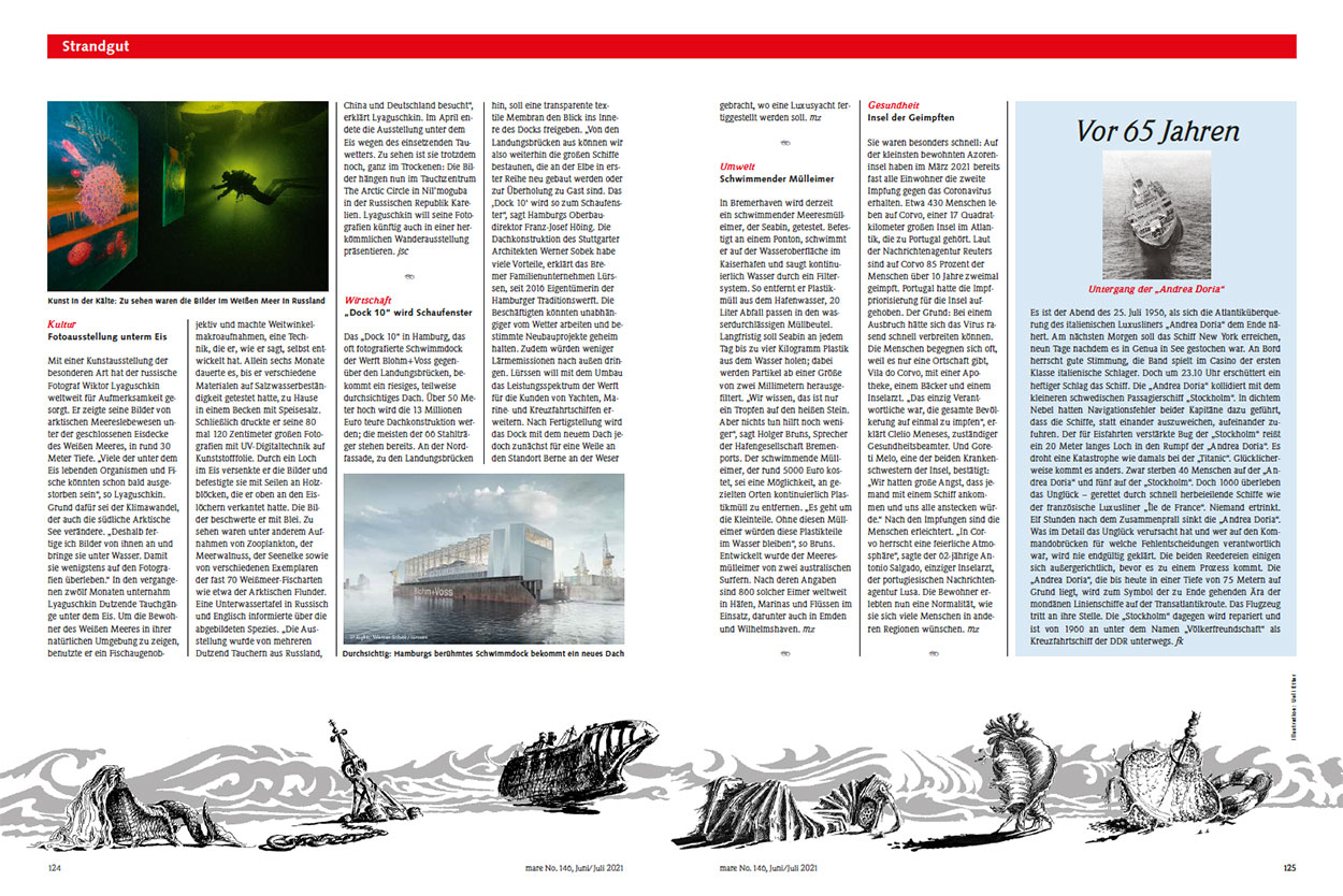 Neuigkeiten aus der Welt der Meere