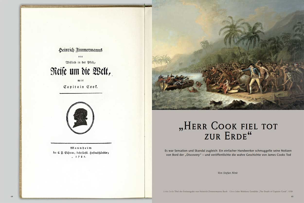 „Herr Cook fiel tot zur Erde“