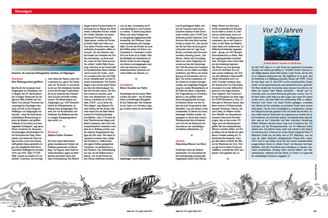 Neuigkeiten aus der Welt der Meere