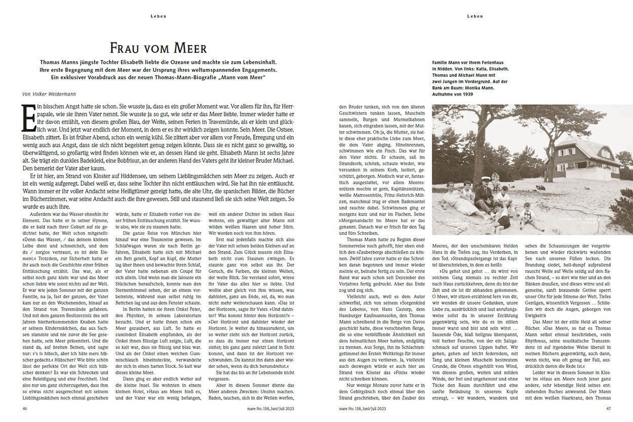 Frau vom Meer