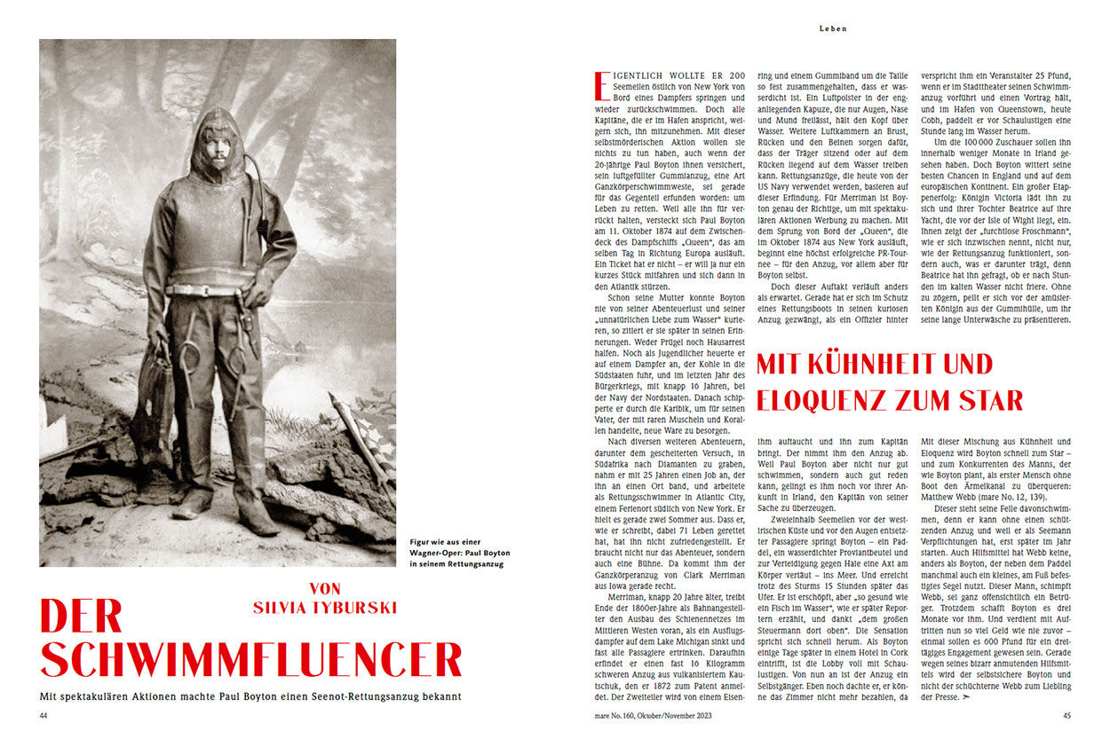 Der Schwimmfluencer