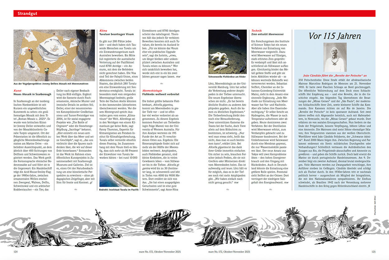 Neuigkeiten aus der Welt der Meere