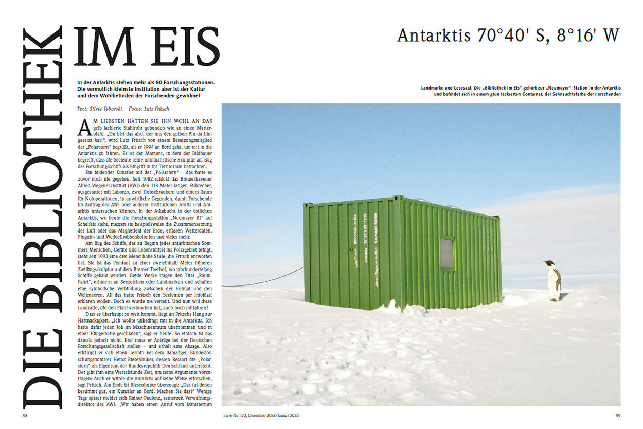 Die Bibliothek im Eis
