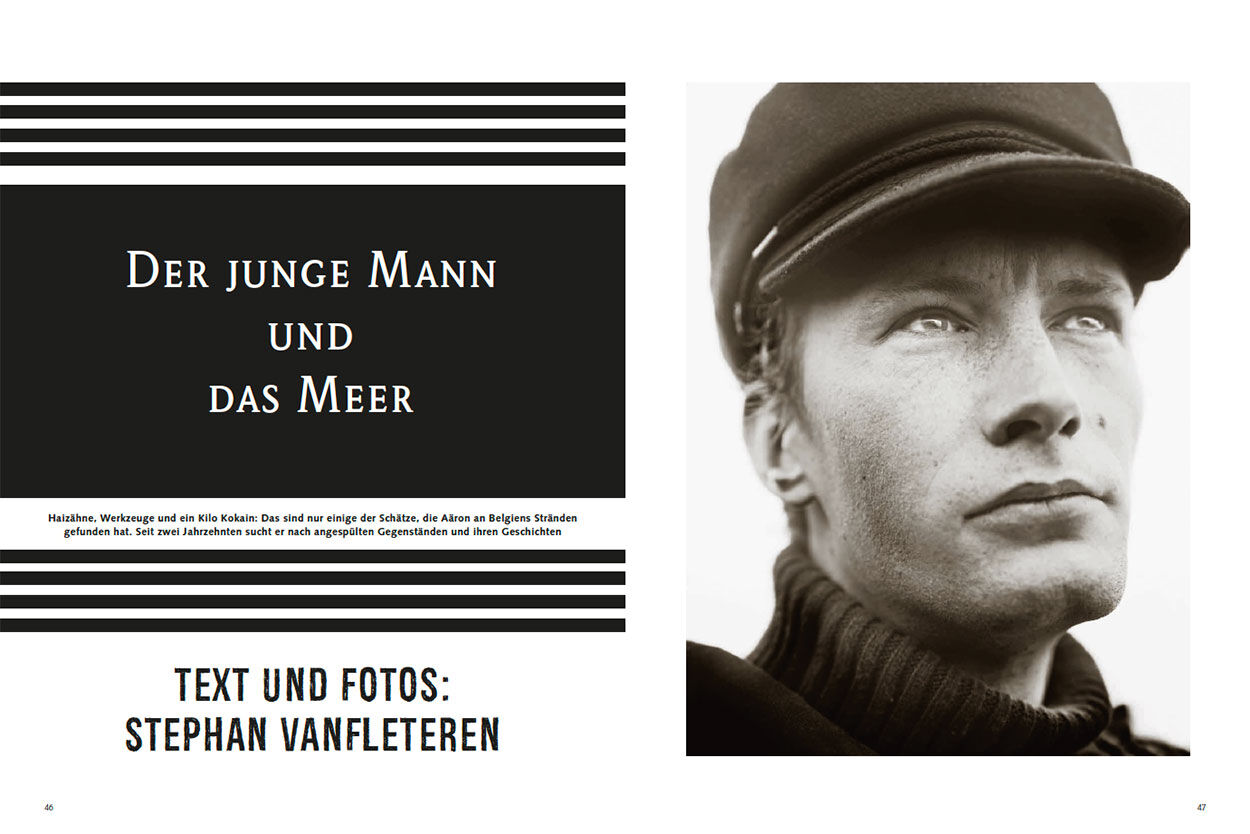 Der junge Mann und das Meer
