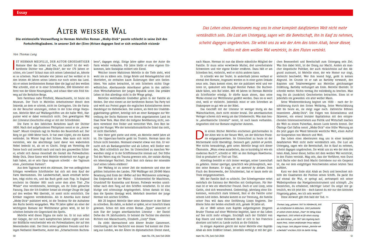 Alter weisser Wal