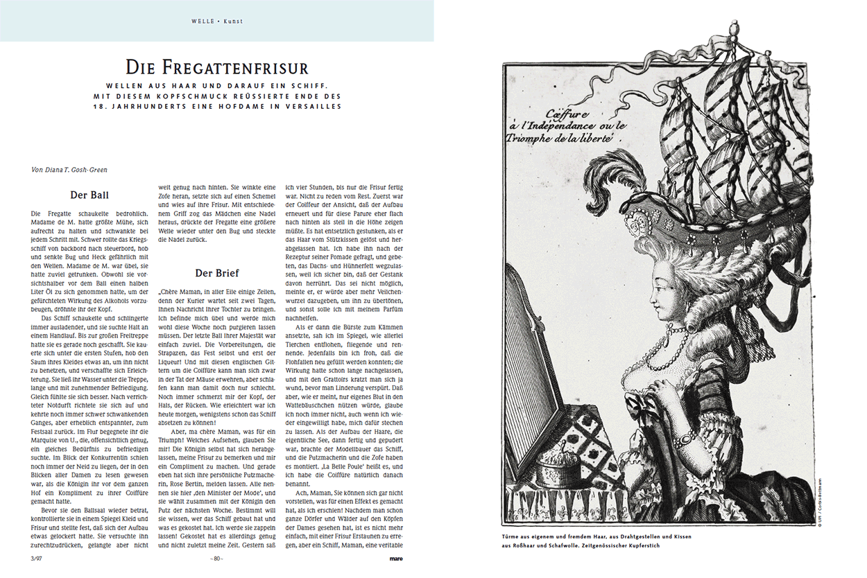 Die Fregattenfrisur