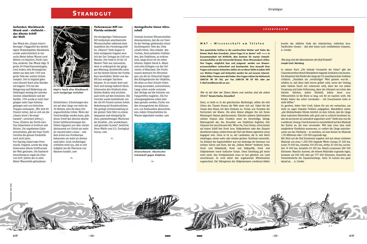 Neuigkeiten aus der Welt der Meere