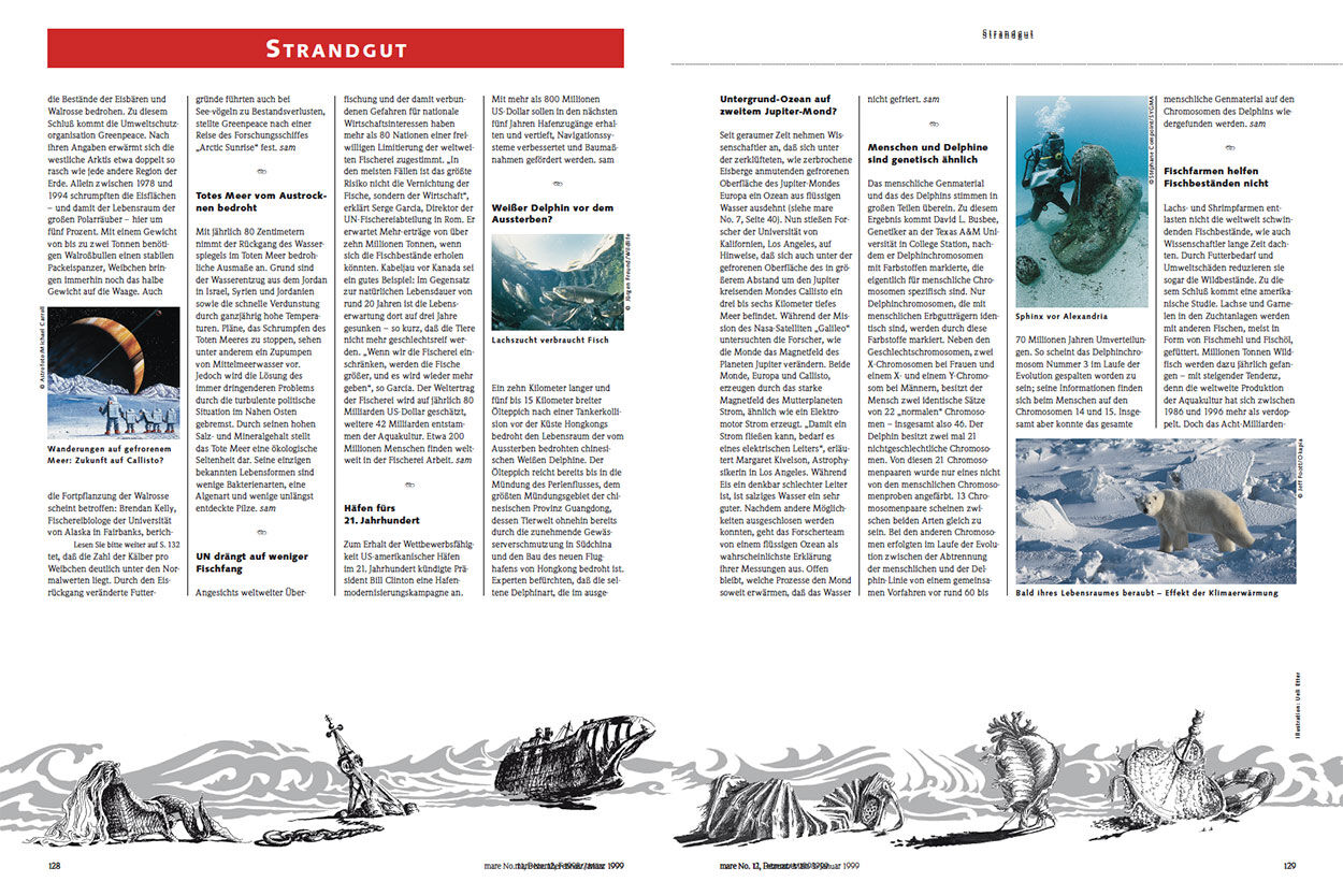 Neuigkeiten aus der Welt der Meere