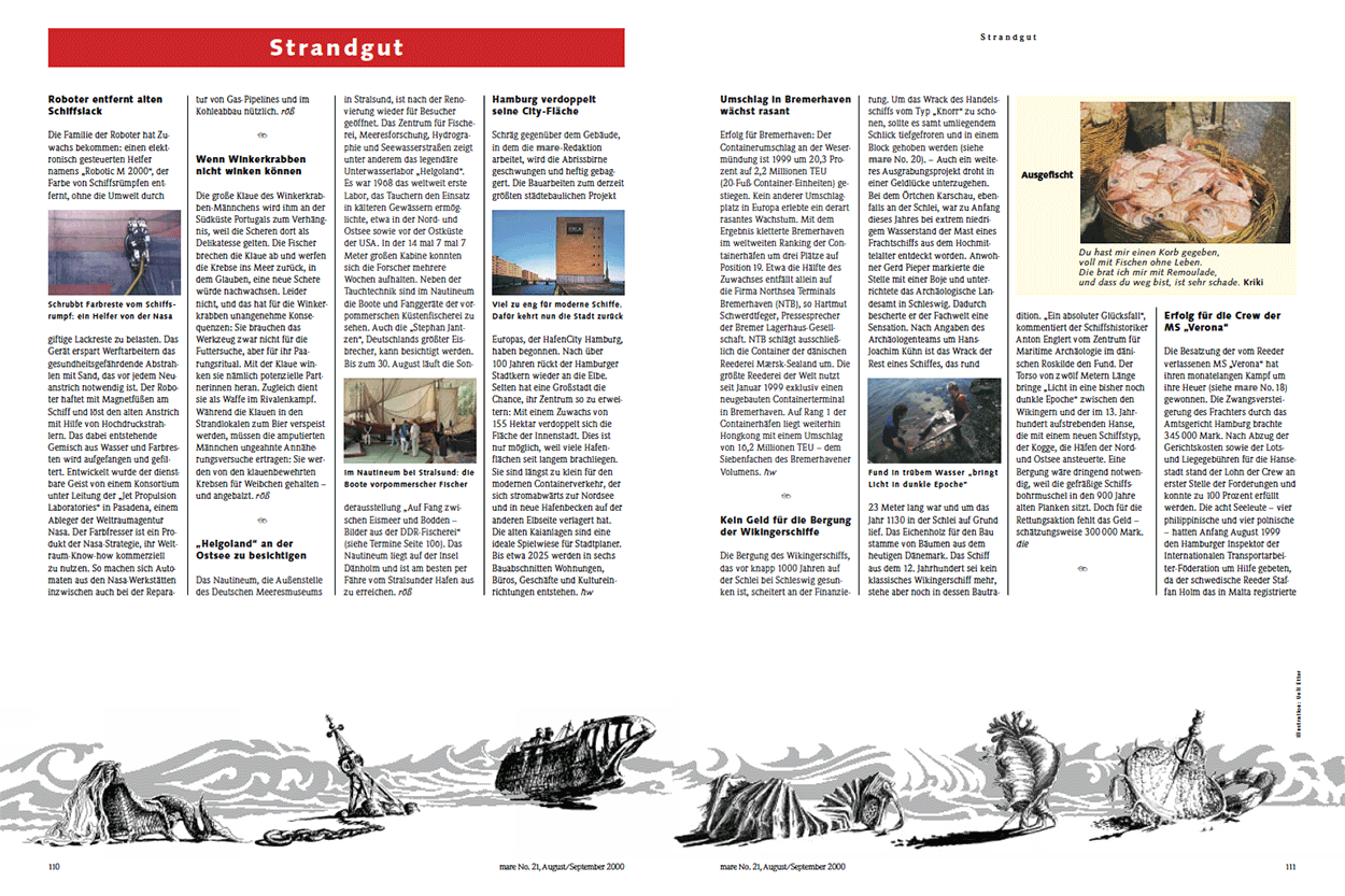 Neuigkeiten aus der Welt der Meere