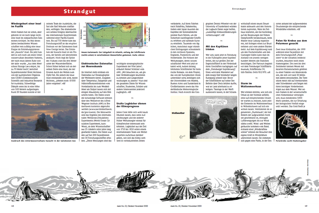 Neuigkeiten aus der Welt der Meere
