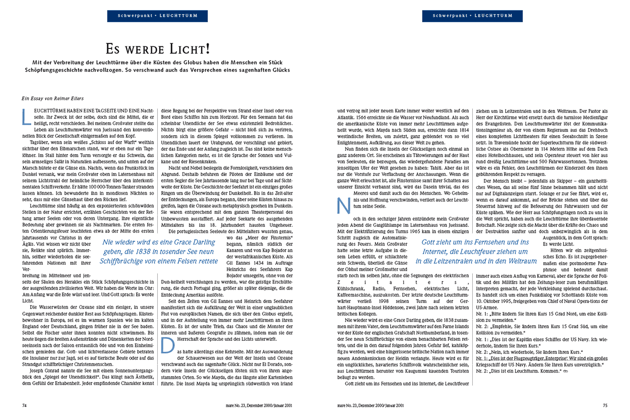 Es werde Licht