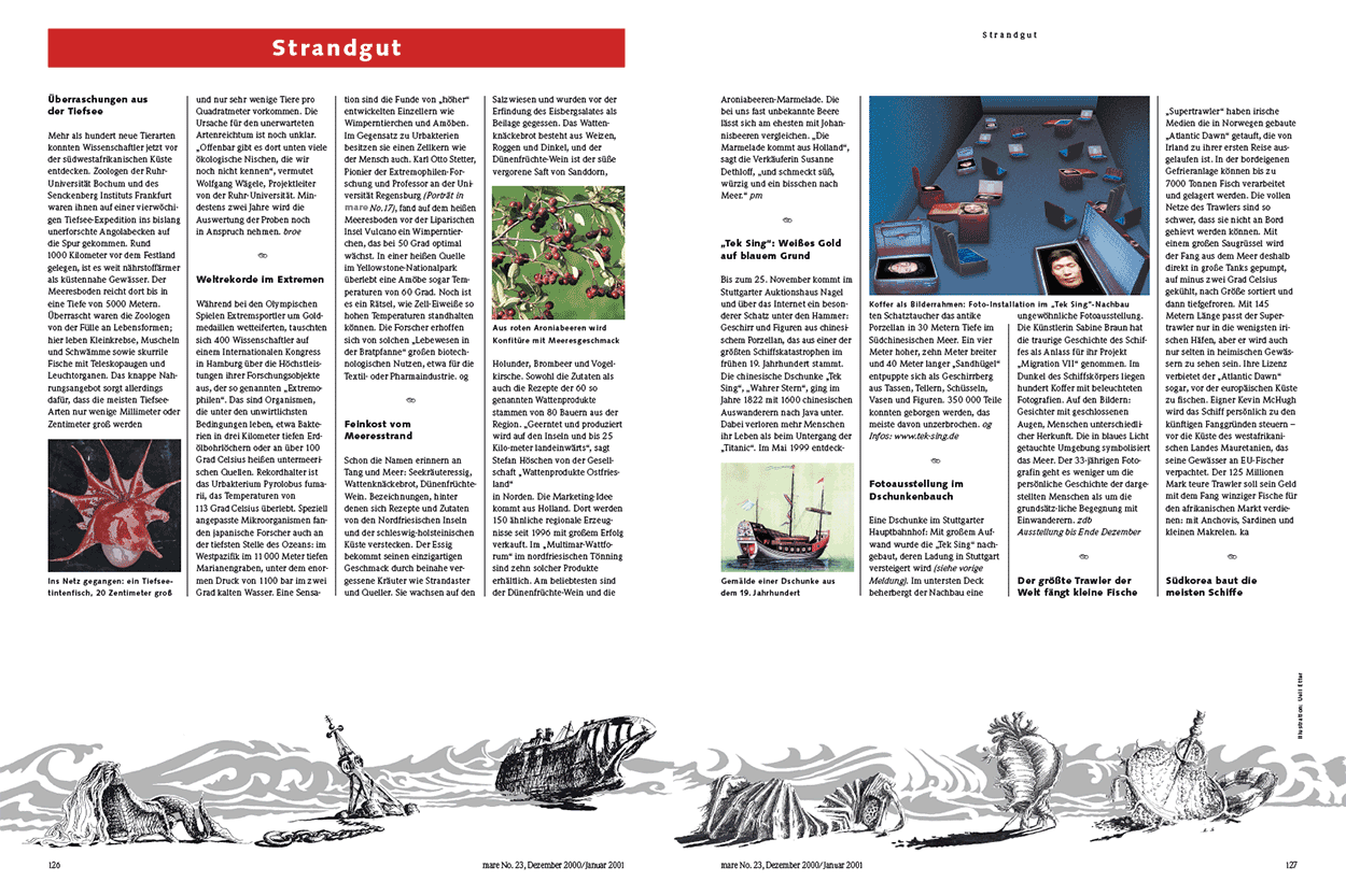 Neuigkeiten aus der Welt der Meere