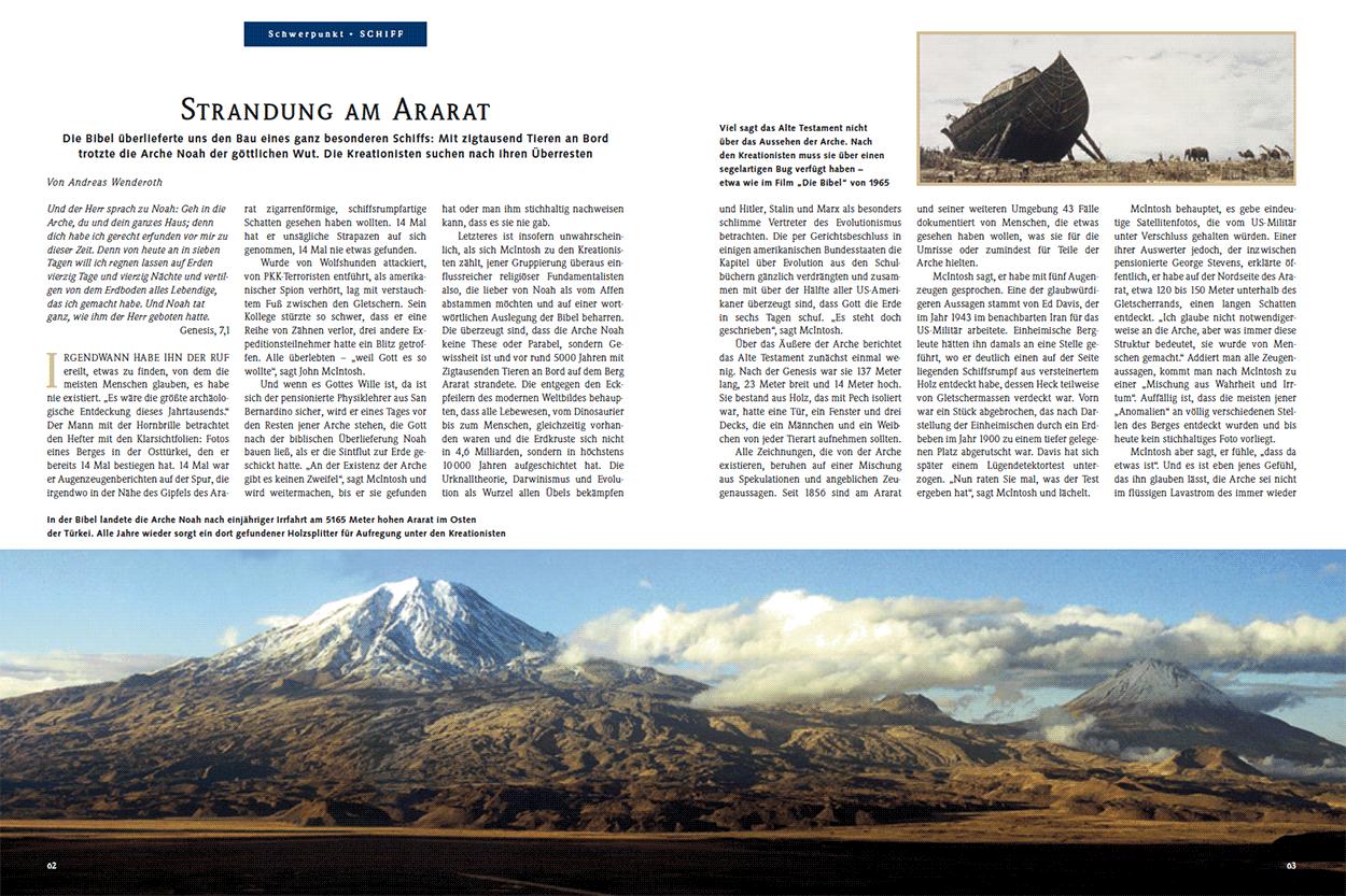 Strandung am Ararat