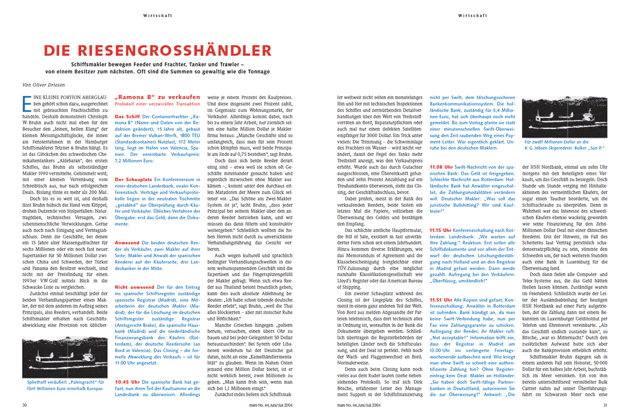 Die Riesengrosshändler