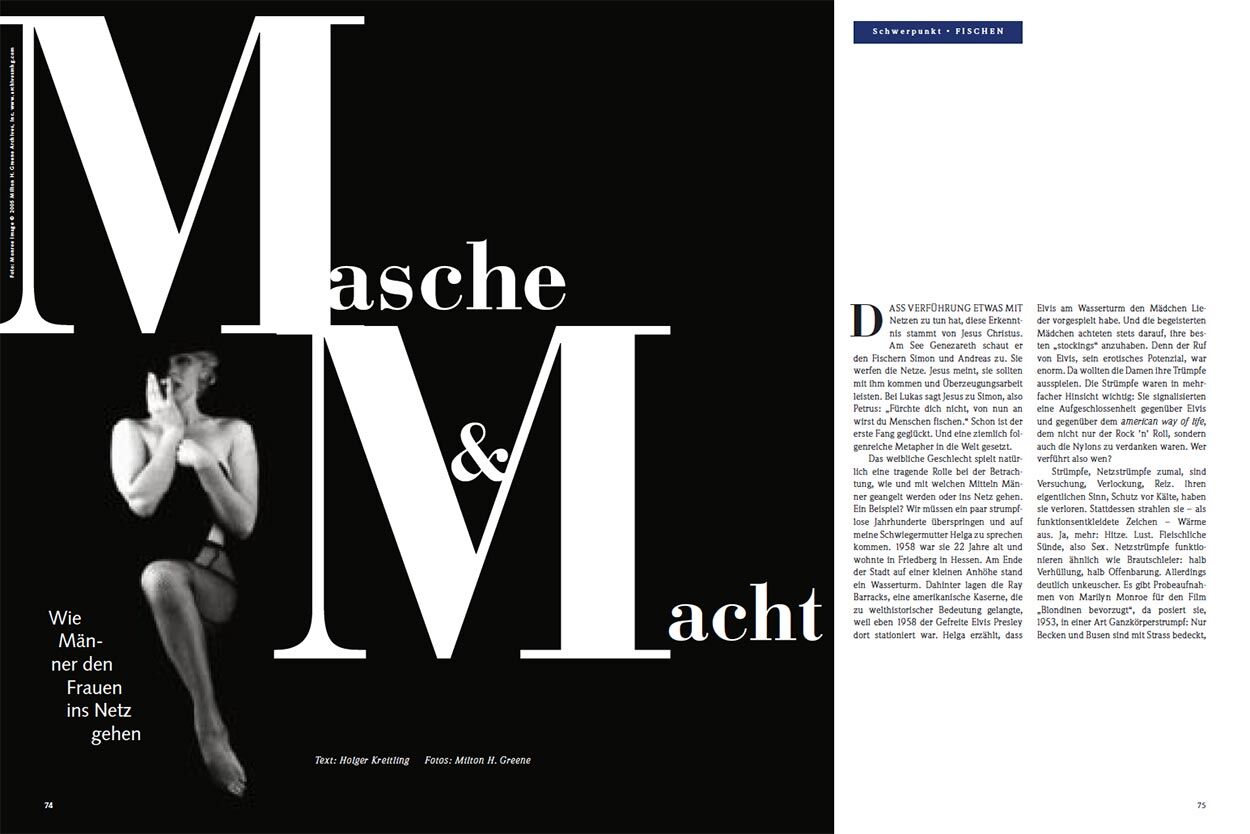 Masche und Macht
