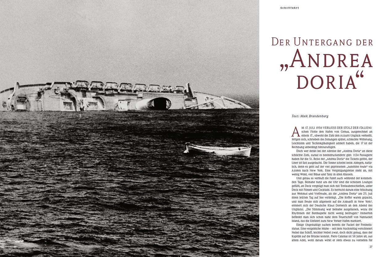 Der Untergang der „Andrea Doria“
