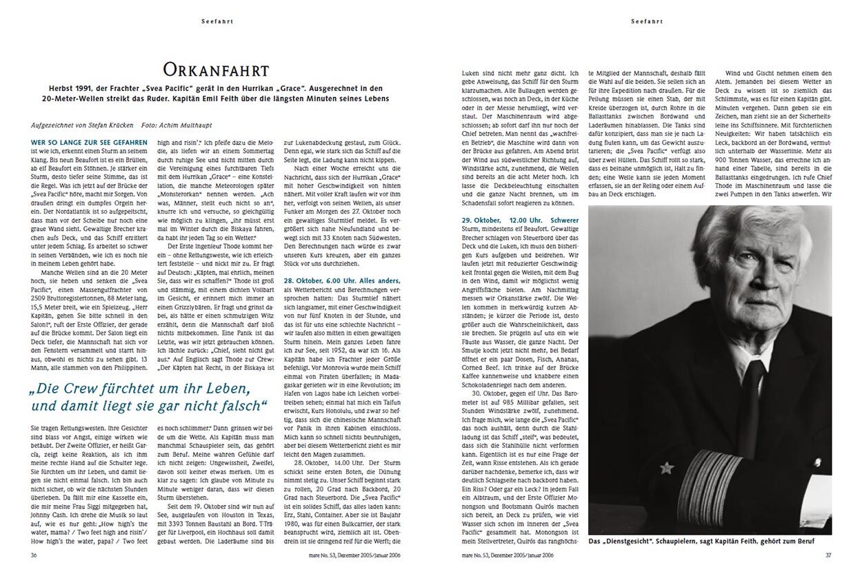 Orkanfahrt