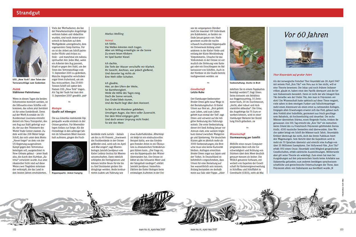 Neuigkeiten aus der Welt der Meere