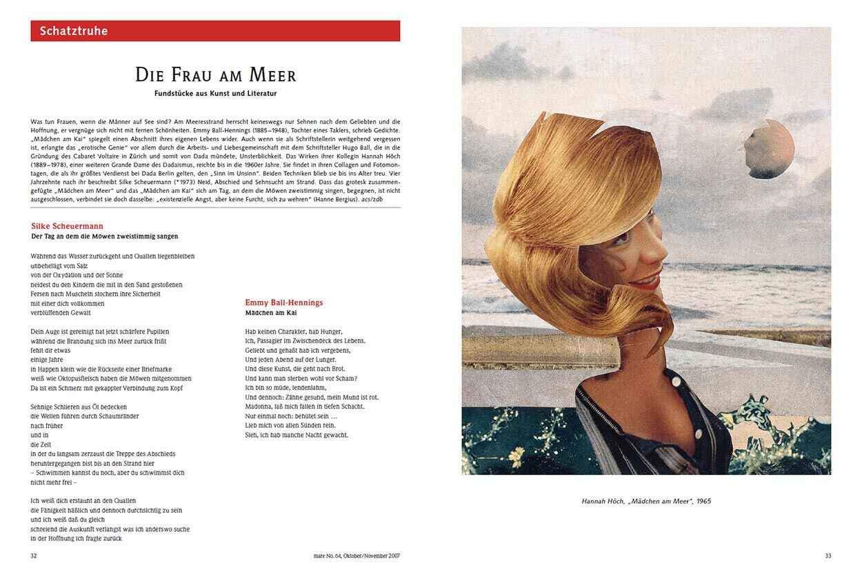 Die Frau am Meer