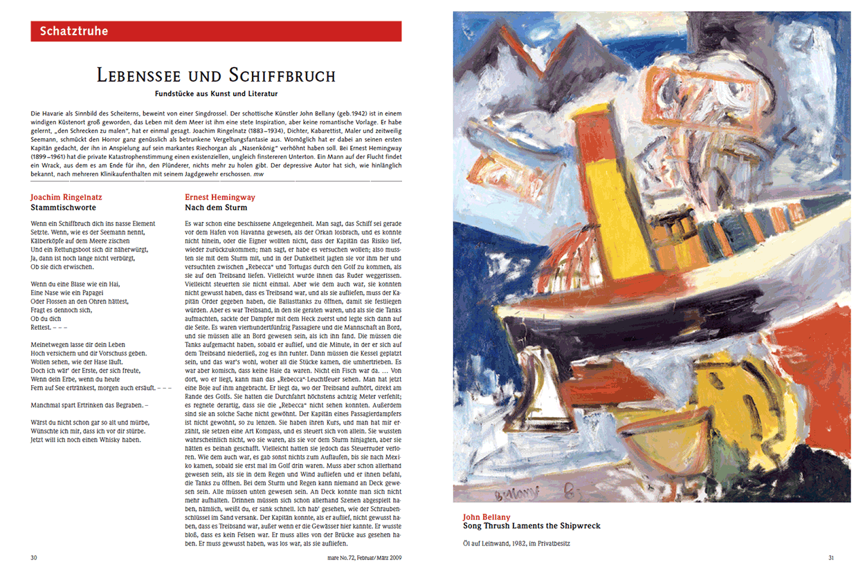Lebenssee und Schiffbruch