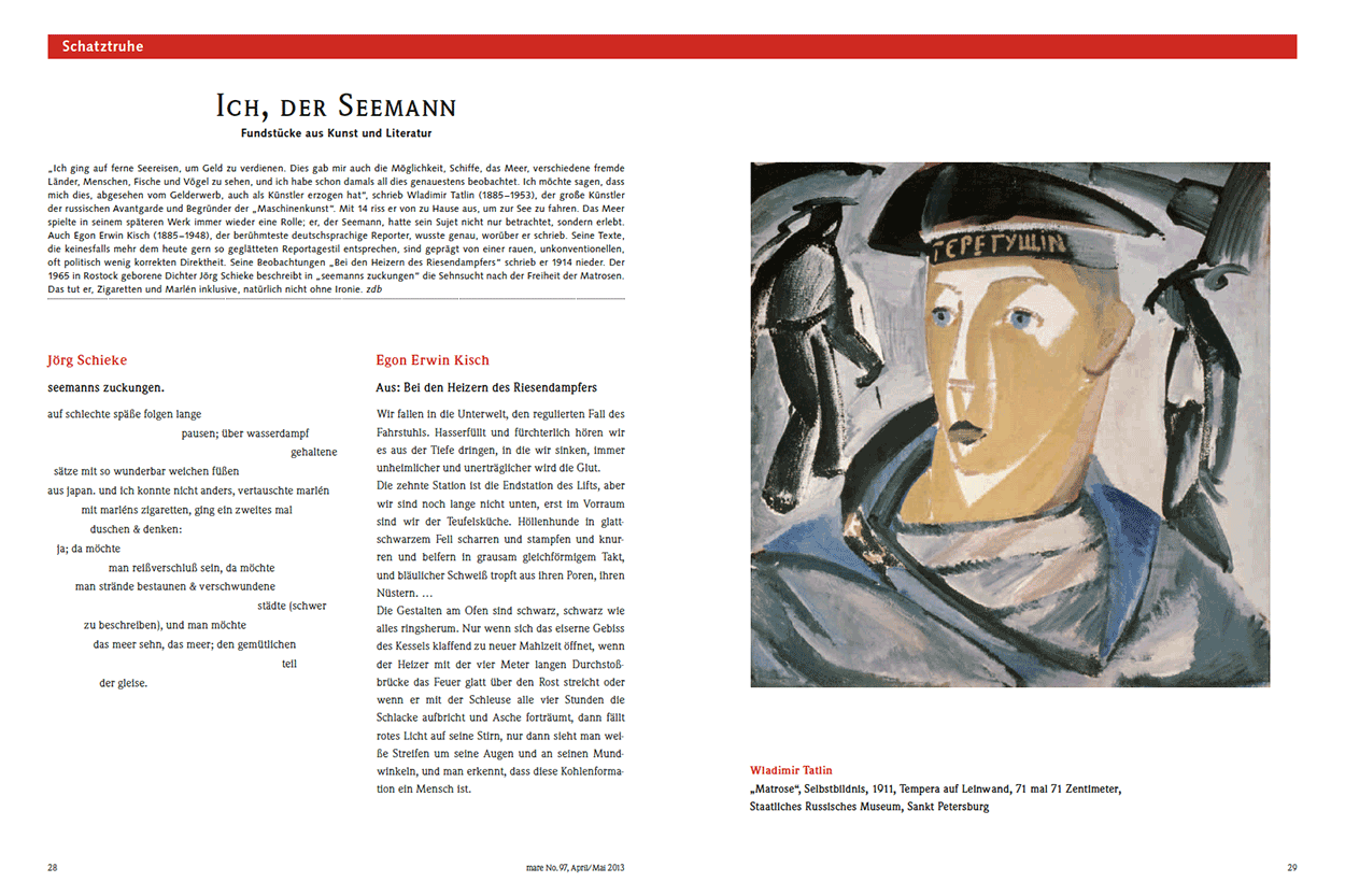 Ich, der Seemann