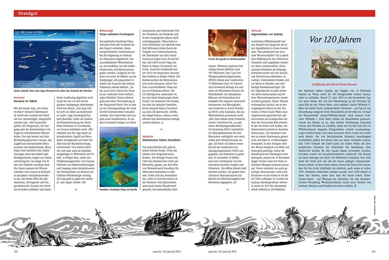 Neuigkeiten aus der Welt der Meere