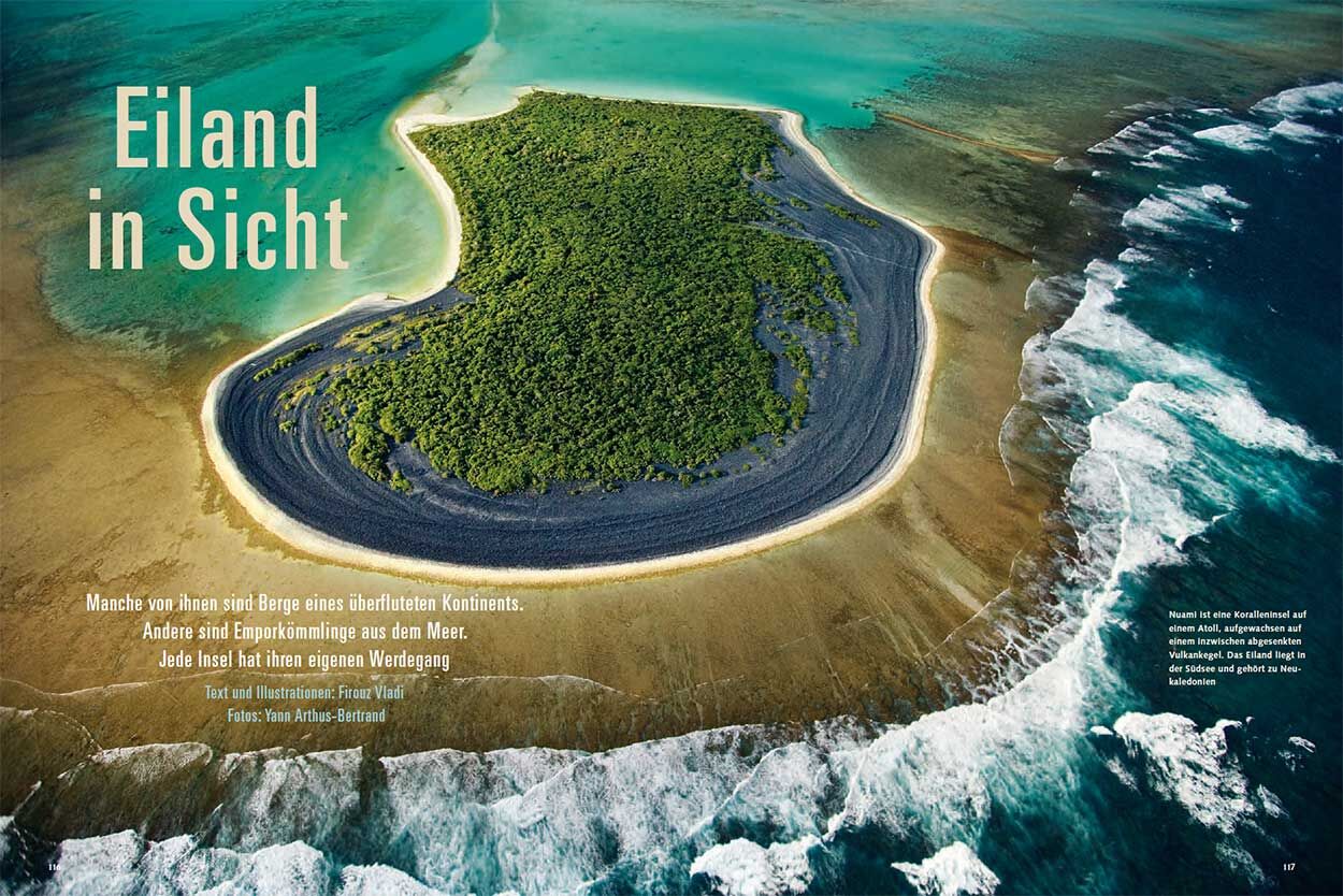 Eiland in Sicht