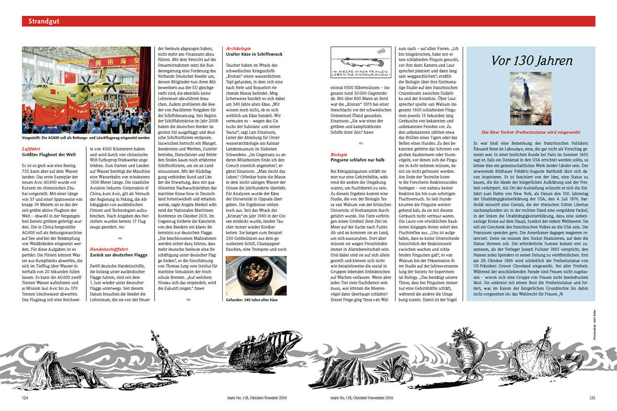 Neuigkeiten aus der Welt der Meere