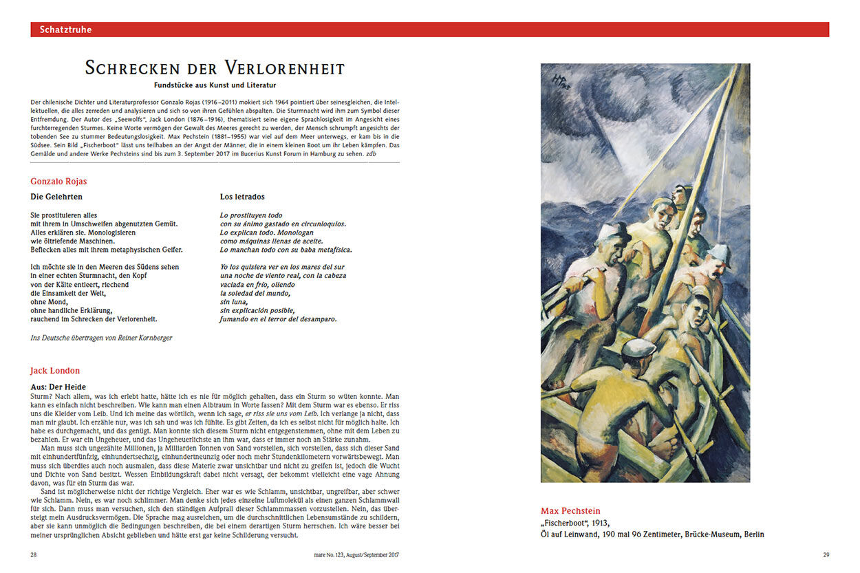 Schrecken der Verlorenheit