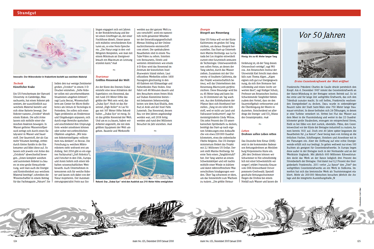 Neuigkeiten aus der Welt der Meere