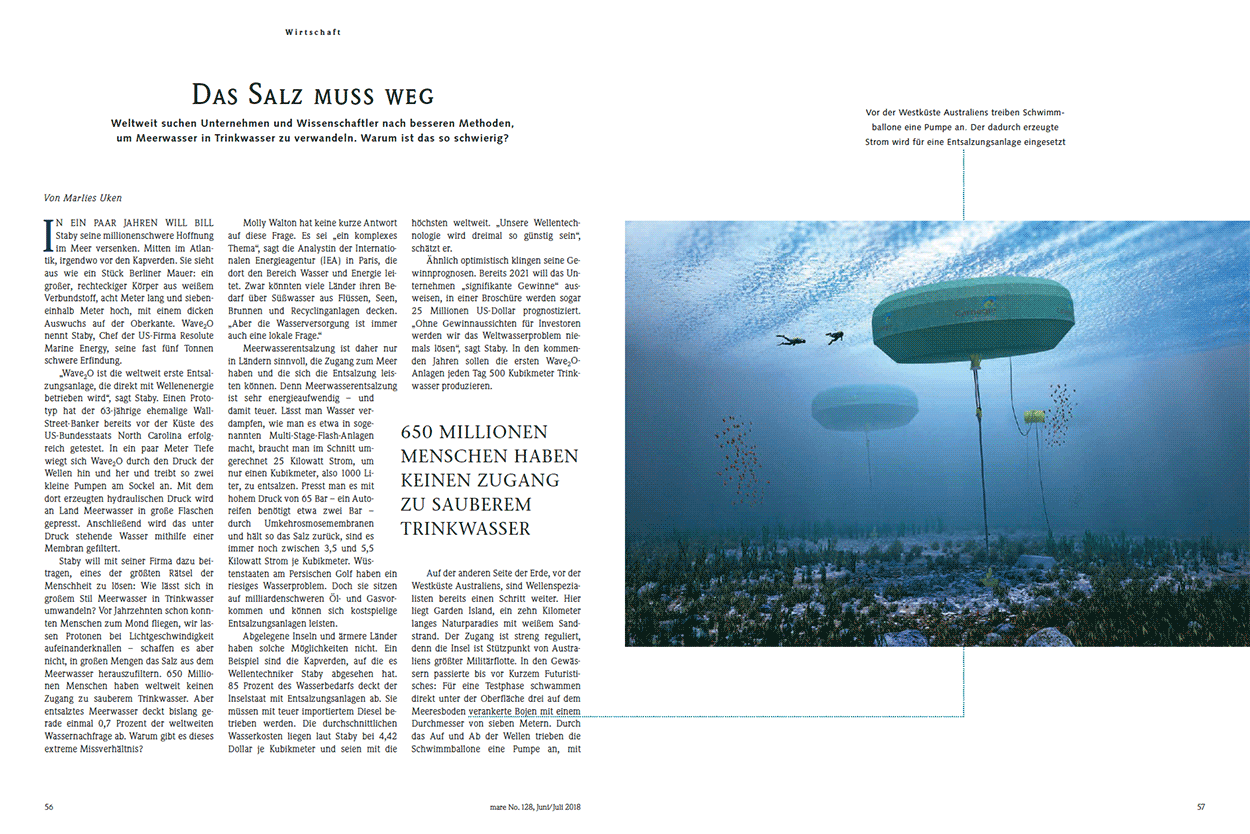 Das Salz muss weg