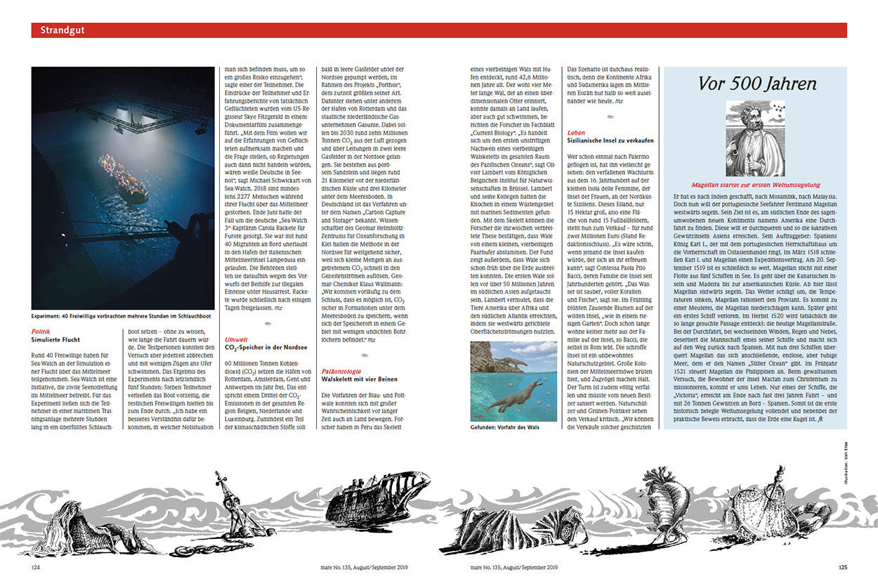 Neuigkeiten aus der Welt der Meere