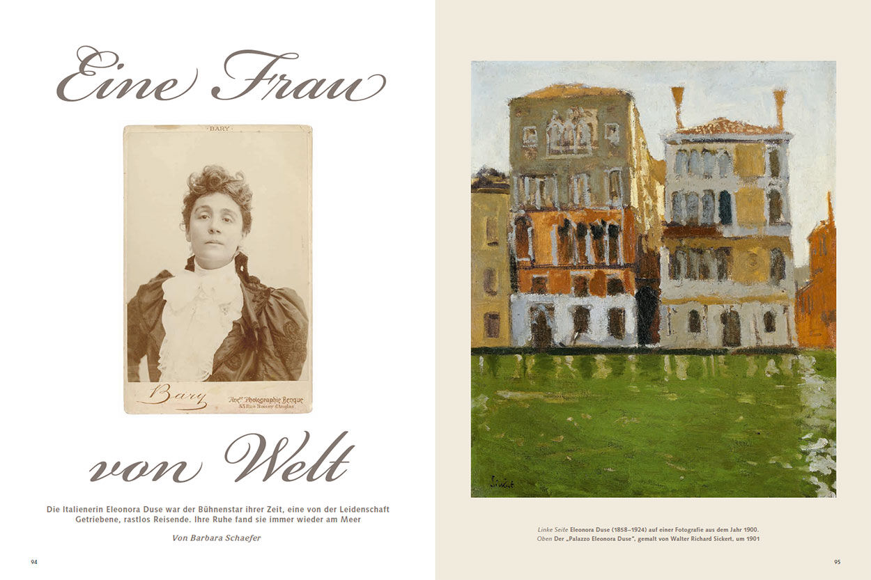 Eine Frau von Welt