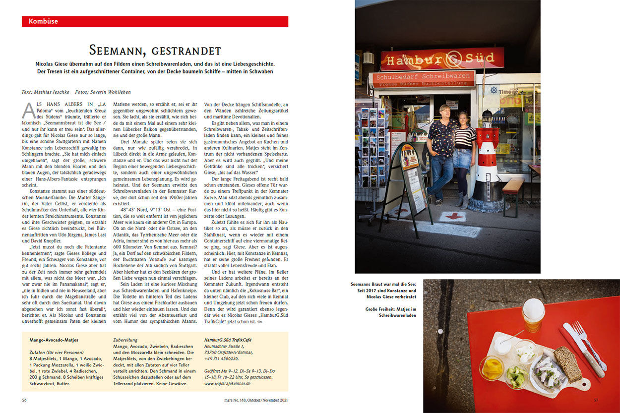 Seemann, gestrandet
