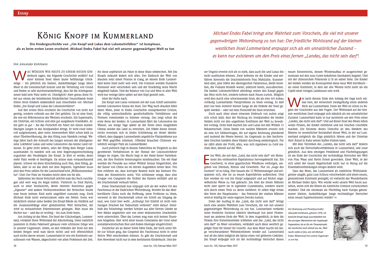 König Knopf im Kummerland