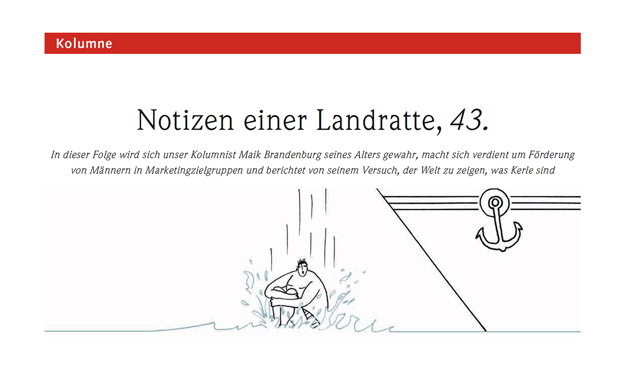 Notizen einer Landratte, 43.